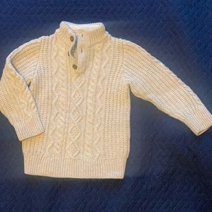 Gap cable-knit Henley sweater color: Oatmeal Heather